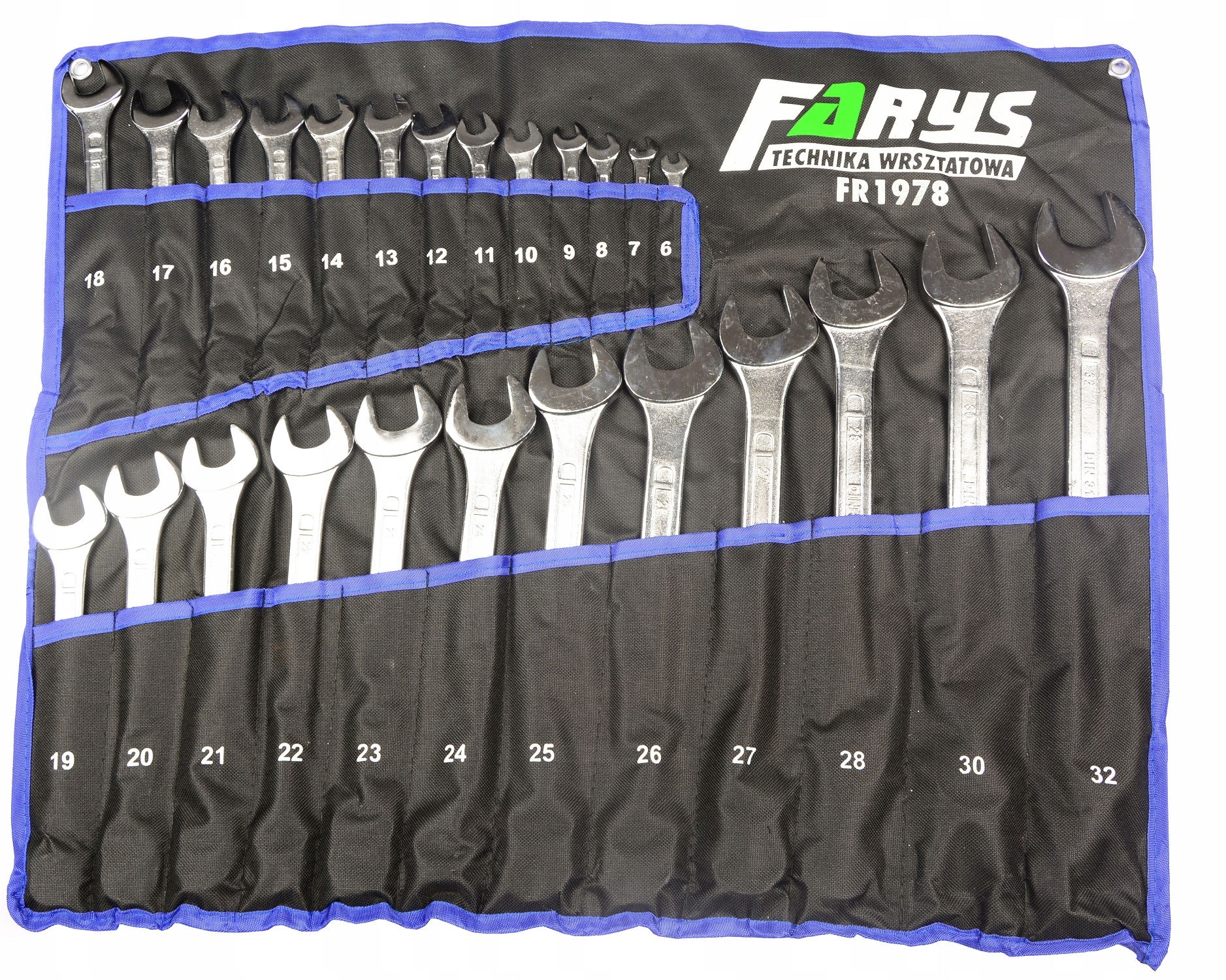 ZESTAW KLUCZE PLASKOOCZKOWE 6 32mm NA PREZENT Number of Elements sets