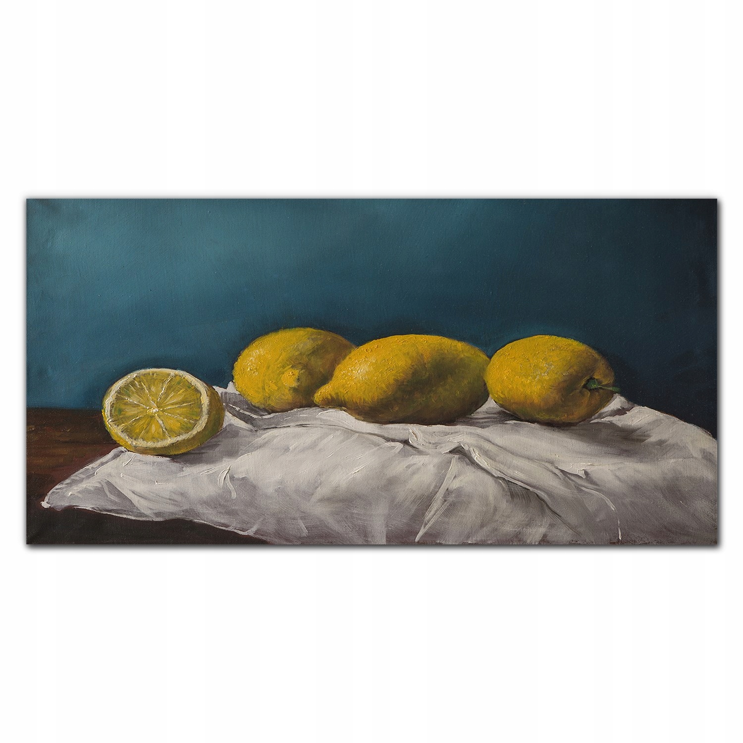 Fotoobraz na rámu plátno Ovoce citron 140x70 cm