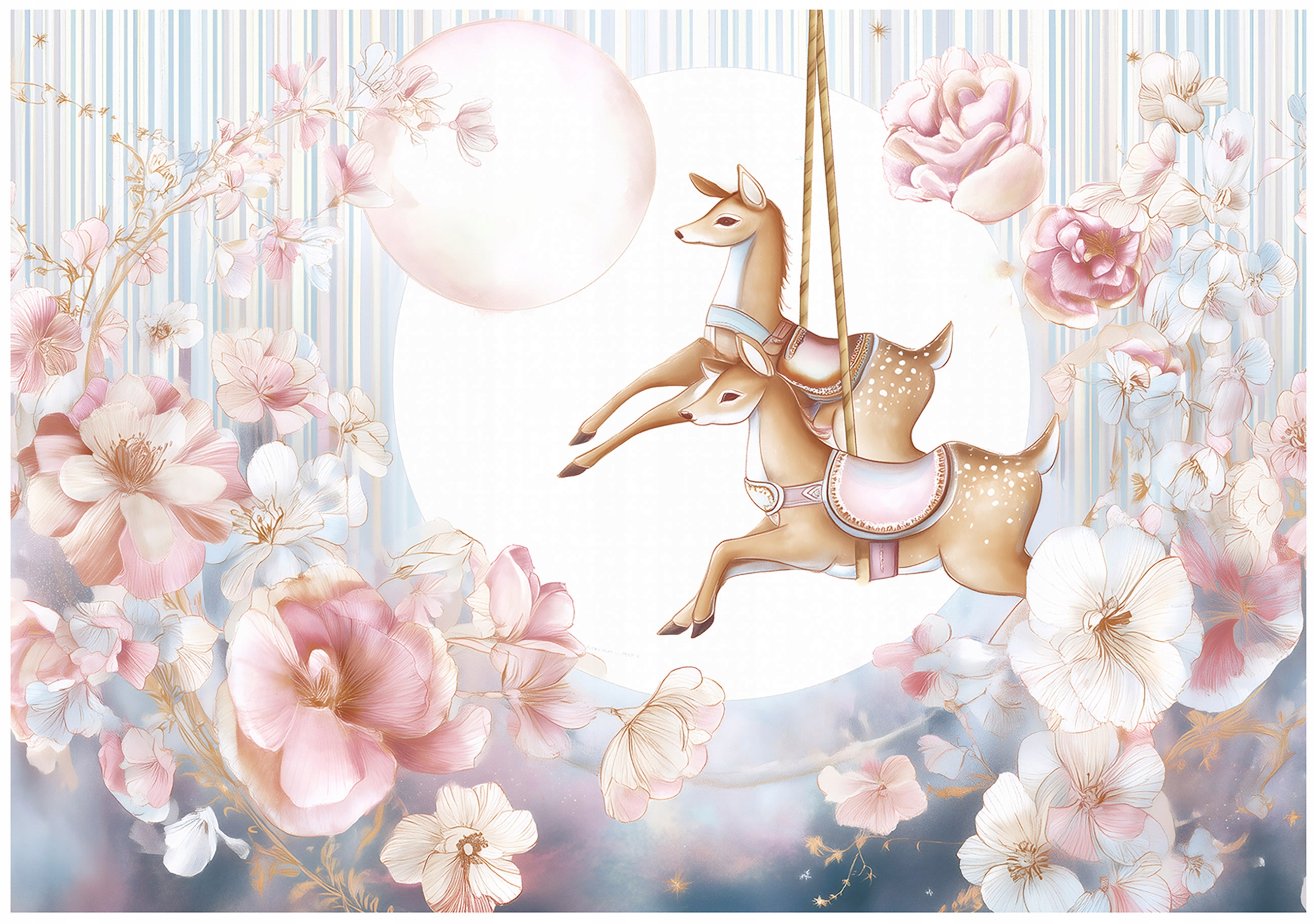 Fototapeta Pre Deti Dievčatá Zvieratá Sarny Abstrakcia Kvety 400x280