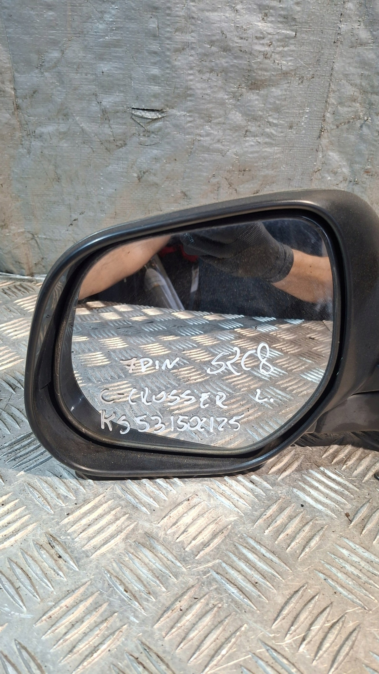 mirror left 7 PIN CITROEN C-CROSSER