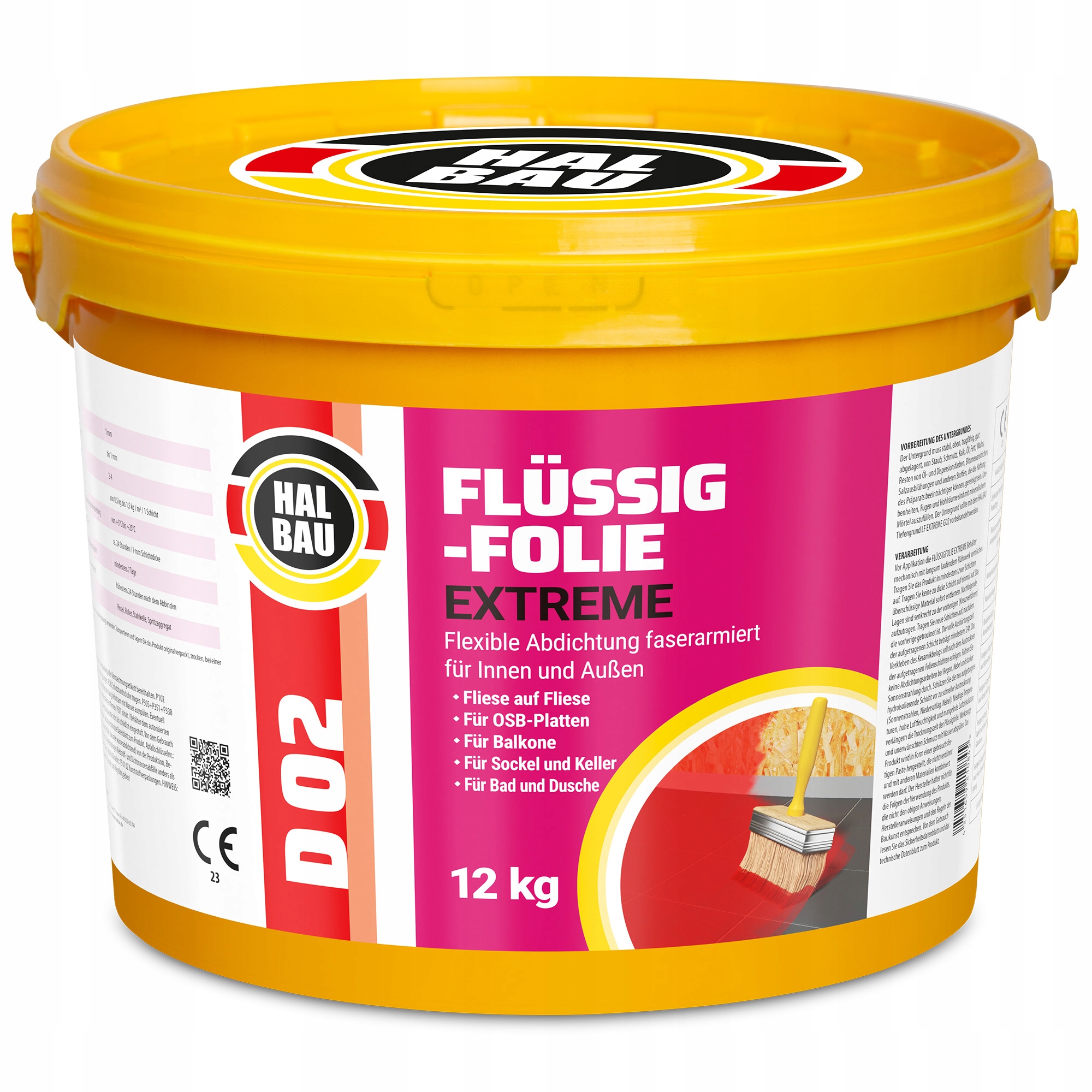 Fólie 12 kg Hustá hydroizolace na balkon