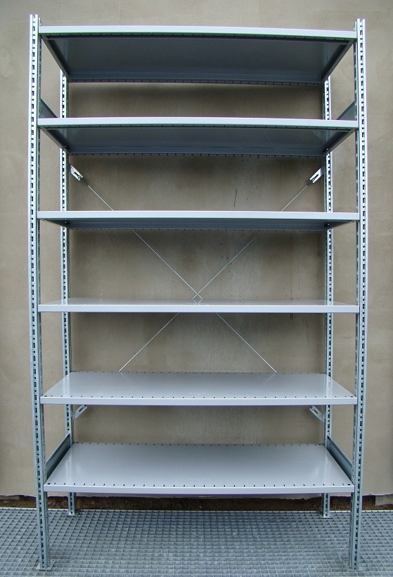 Regały półkowe SCHEAFER H-1,50m L-1,30m/150kg , regał półkowy EAN (GTIN) 9587452100