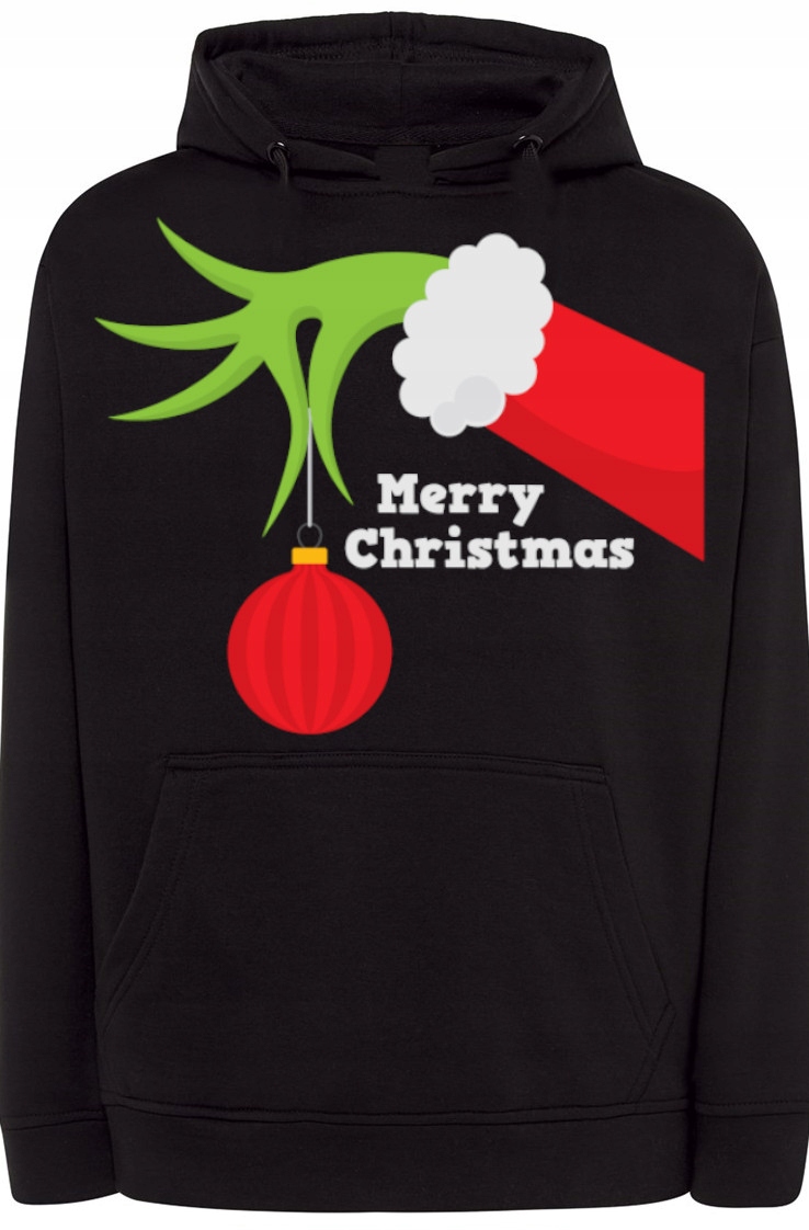 Grincz Vánoce nebude Mikina S Kapucí vel. L