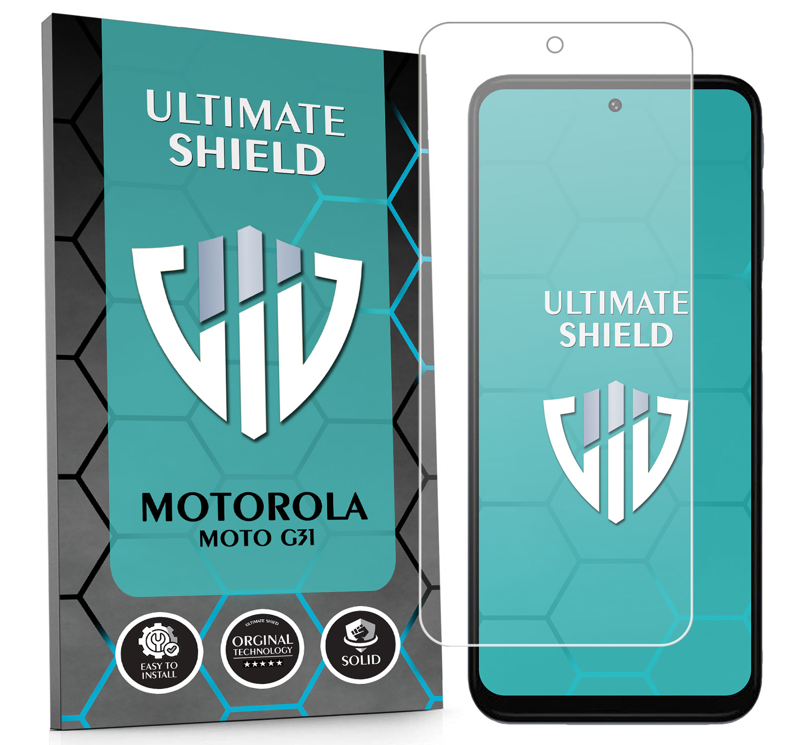 Sklo 3x Displej 7x Fotoaparát Rychlý Objektiv Pro Motorola Moto G31