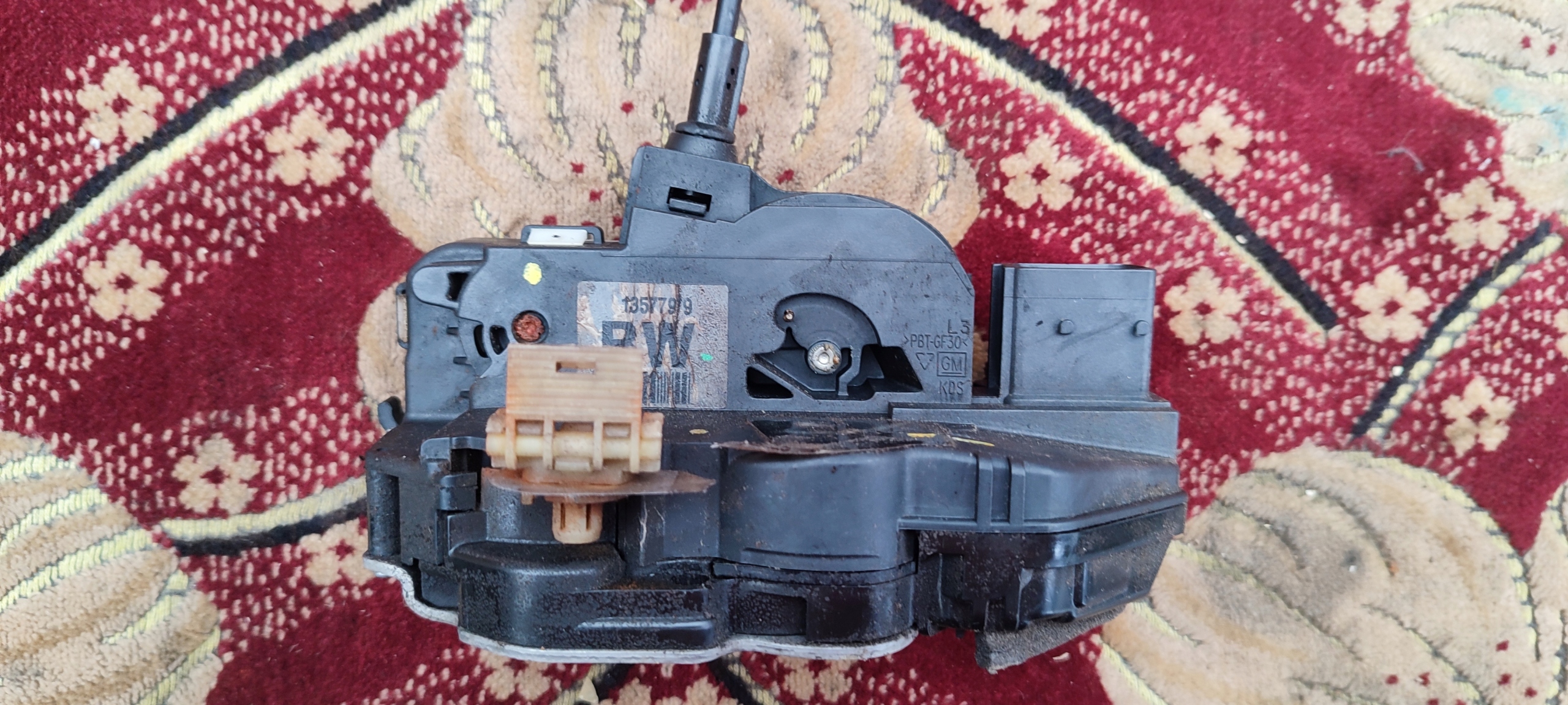 lock door left front front OPEL ASTRA IV J INSIGNIA A 6 PIN 13577979