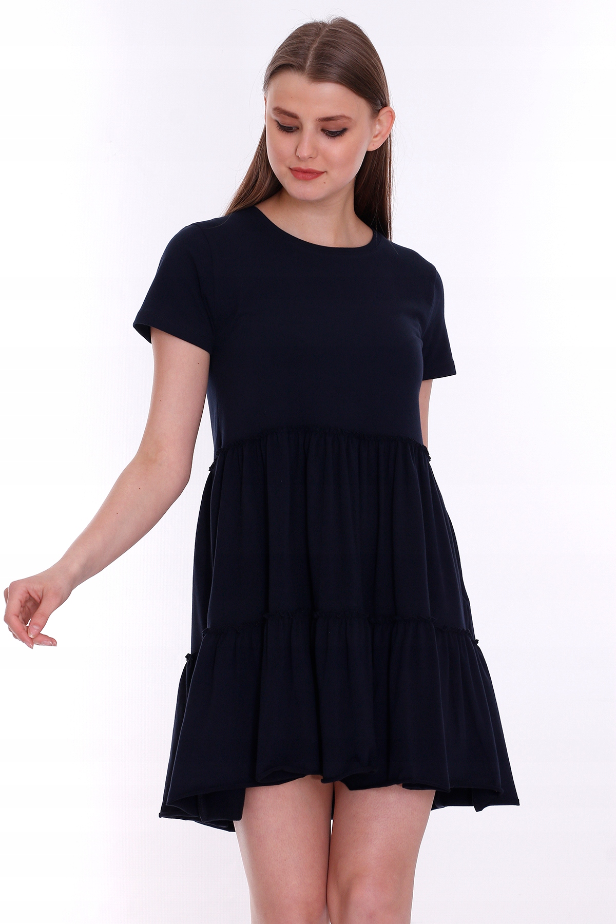 

Fashion-hunt Kobieca Sukienka Z Falbanką Kolory