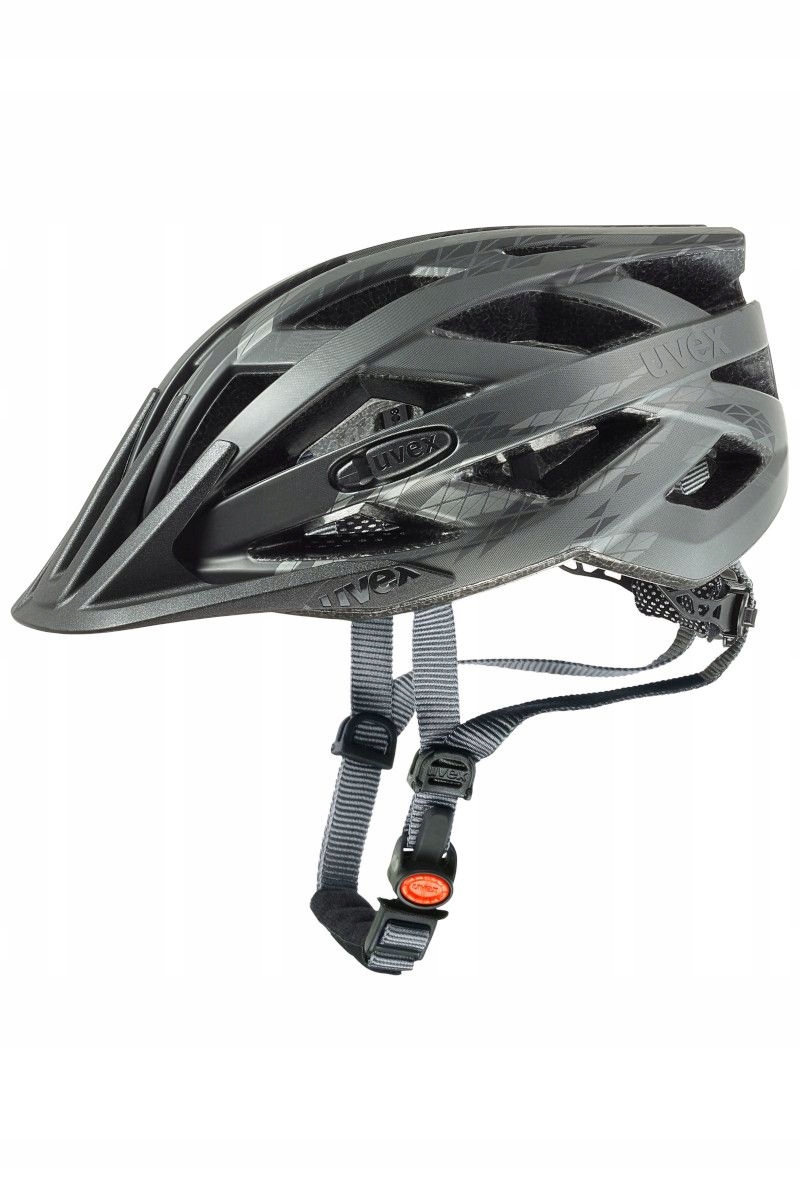 uvex Cyklistická helma I-Vo Cc šedá, odvětrávaná, velikost 52-57