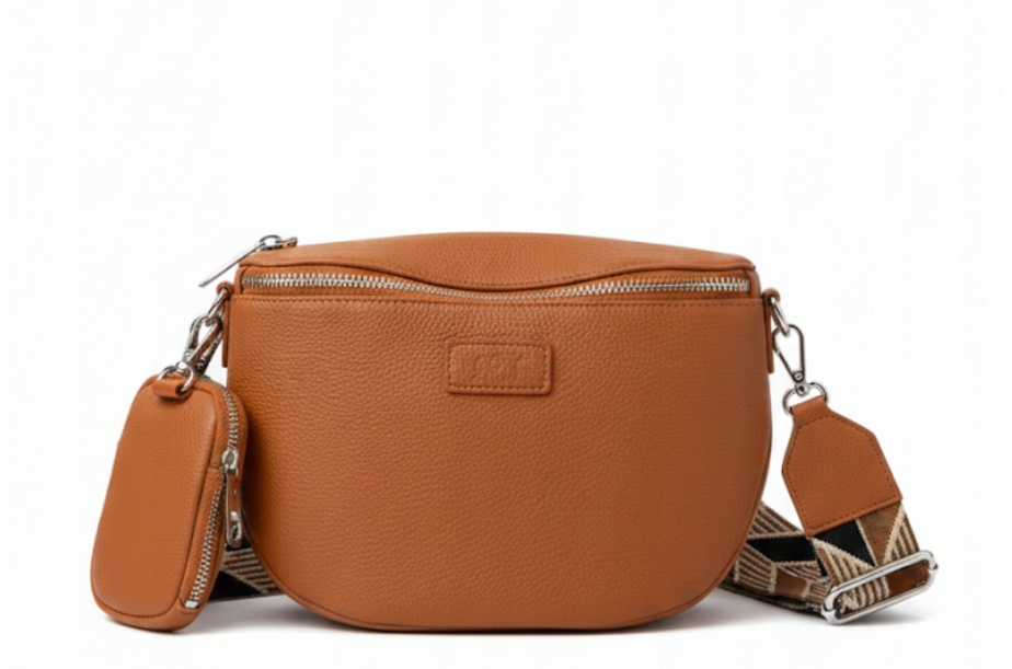 Ogg Dámská Hnědá Kabelka Na Opasku Kabelka Přes Rameno J3C