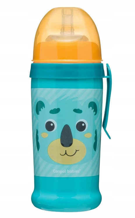 

Canpol bidon kubek niekapek z rurką 350ml 12+