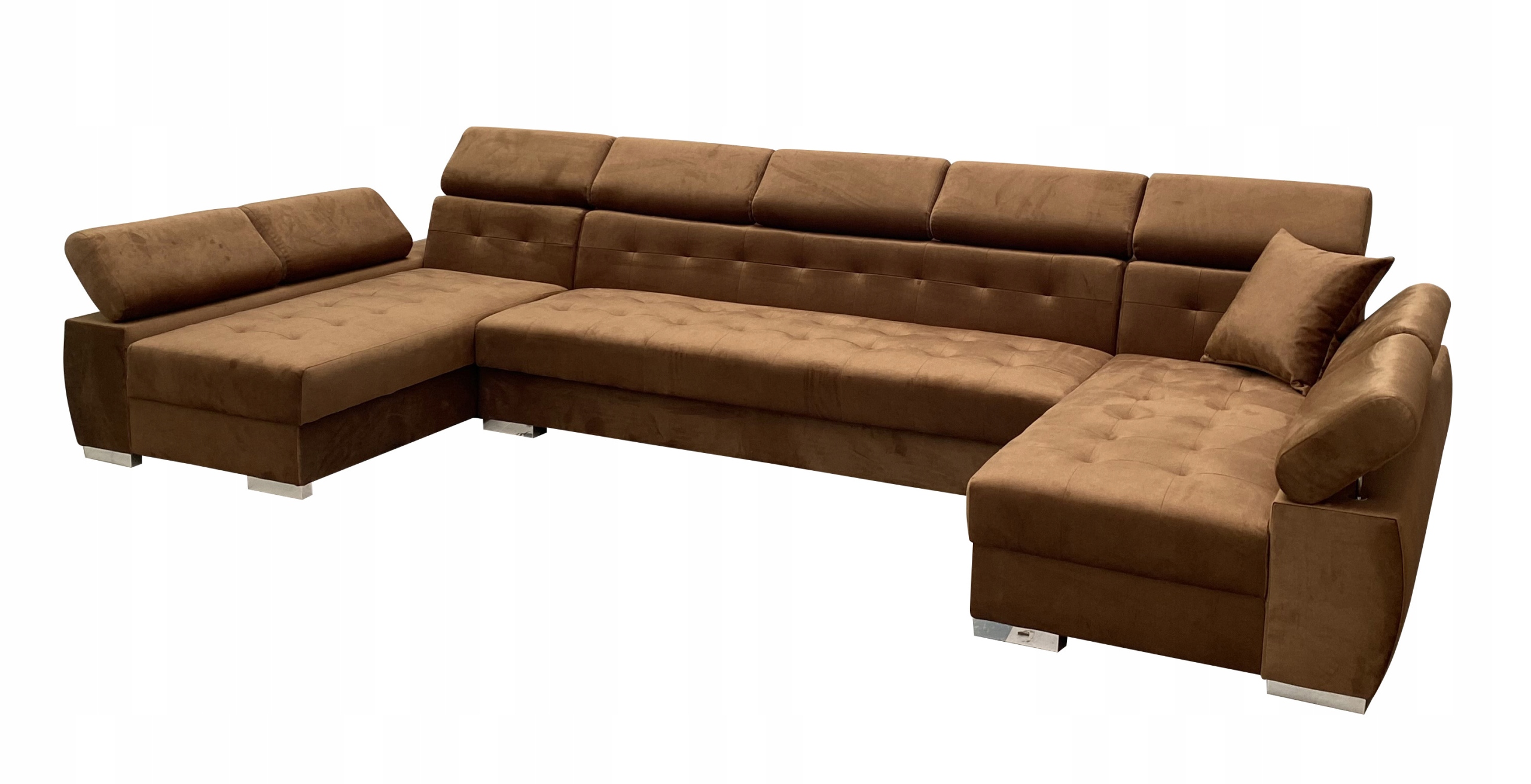 NAROŻNIK ASLAN U MIDI RUCHOME ZAGŁÓWKI Głębokość mebla 172 cm