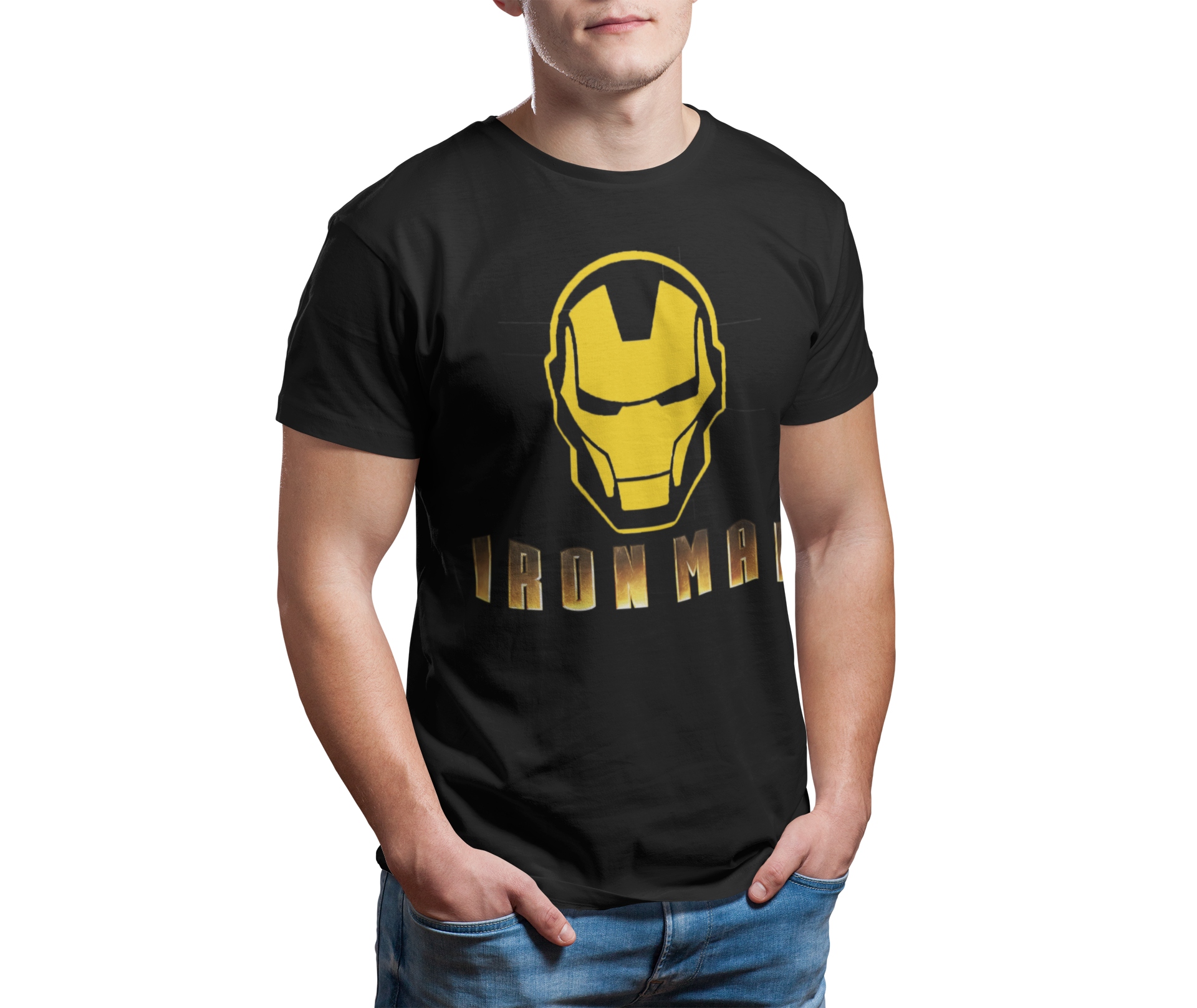 

Koszulka T-shirt Męska-iron man avengers marvel- S