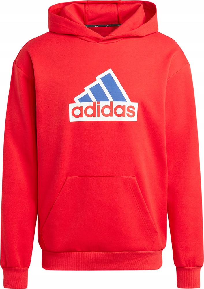 Pánská Mikina Adidas Fi Bos Hd Oly Červená IS8338 vel. 2XL