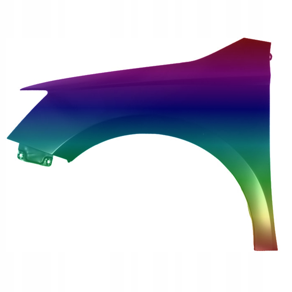 Blatník Skoda Fabia III 3 NJ3 Každá Libovolná Barva 14-21 Levá Přední