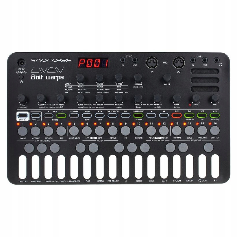 8bitové deformace Sonicware Liven