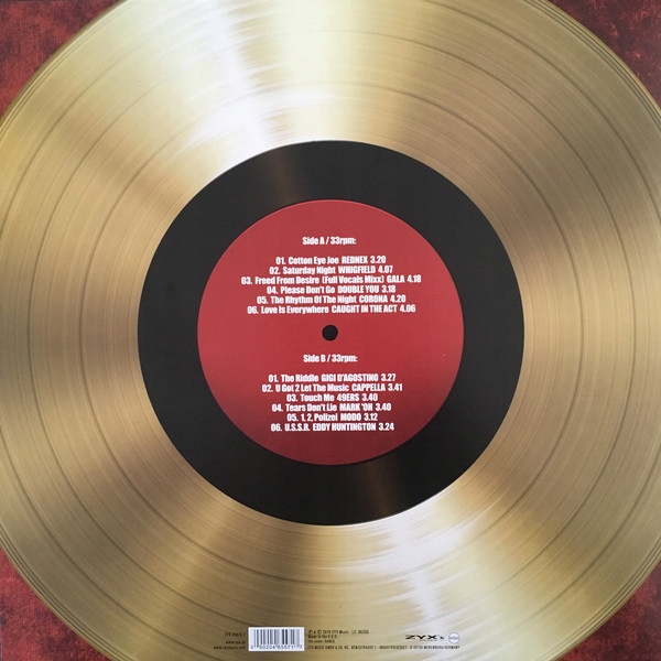 Golden Chart Hits Of The 80s + 90s Vol 1 Modo 12'' Gatunek dance