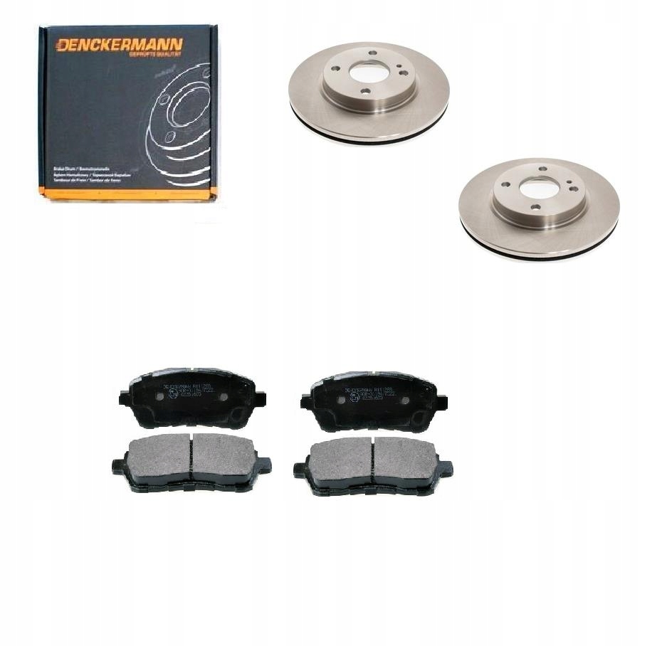 Kotouče Ford Fiesta VI 2008- Přední 258 mm Sada