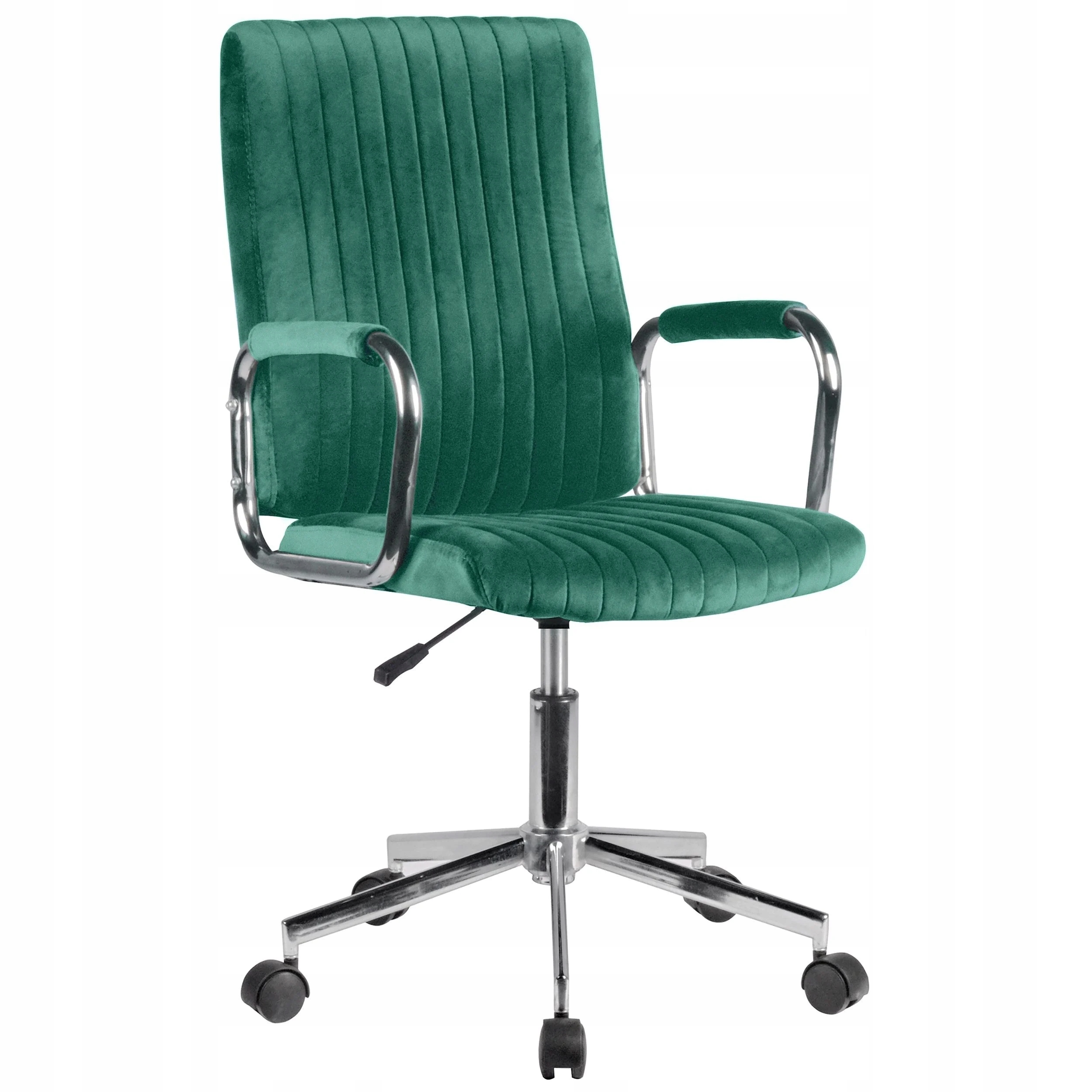 Regulovatelné otočné křeslo lahvové zeleň 51x61 cm FD-24