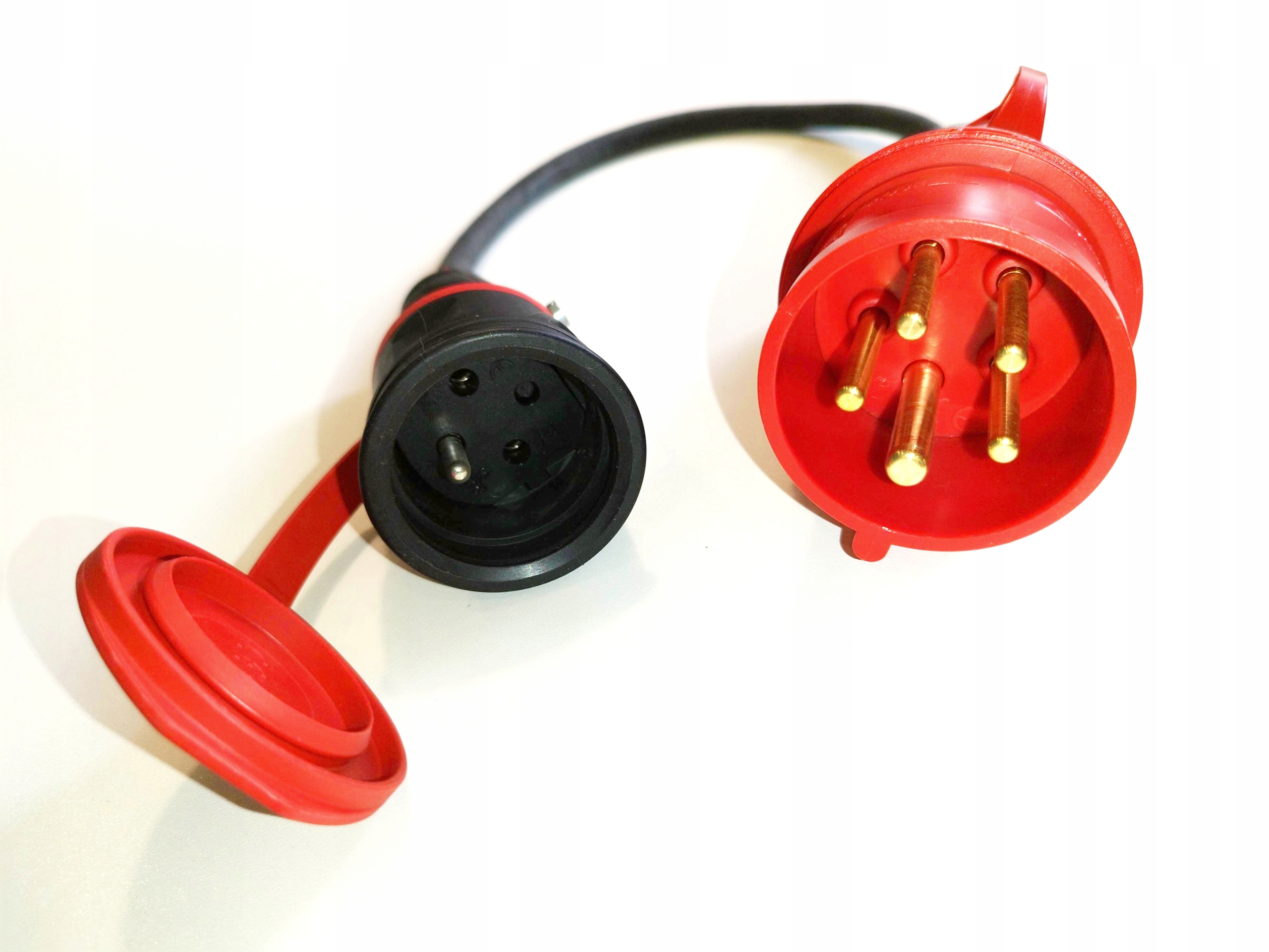 

Adapter/redukcja 16A/5 230v (uziemienie bolec)