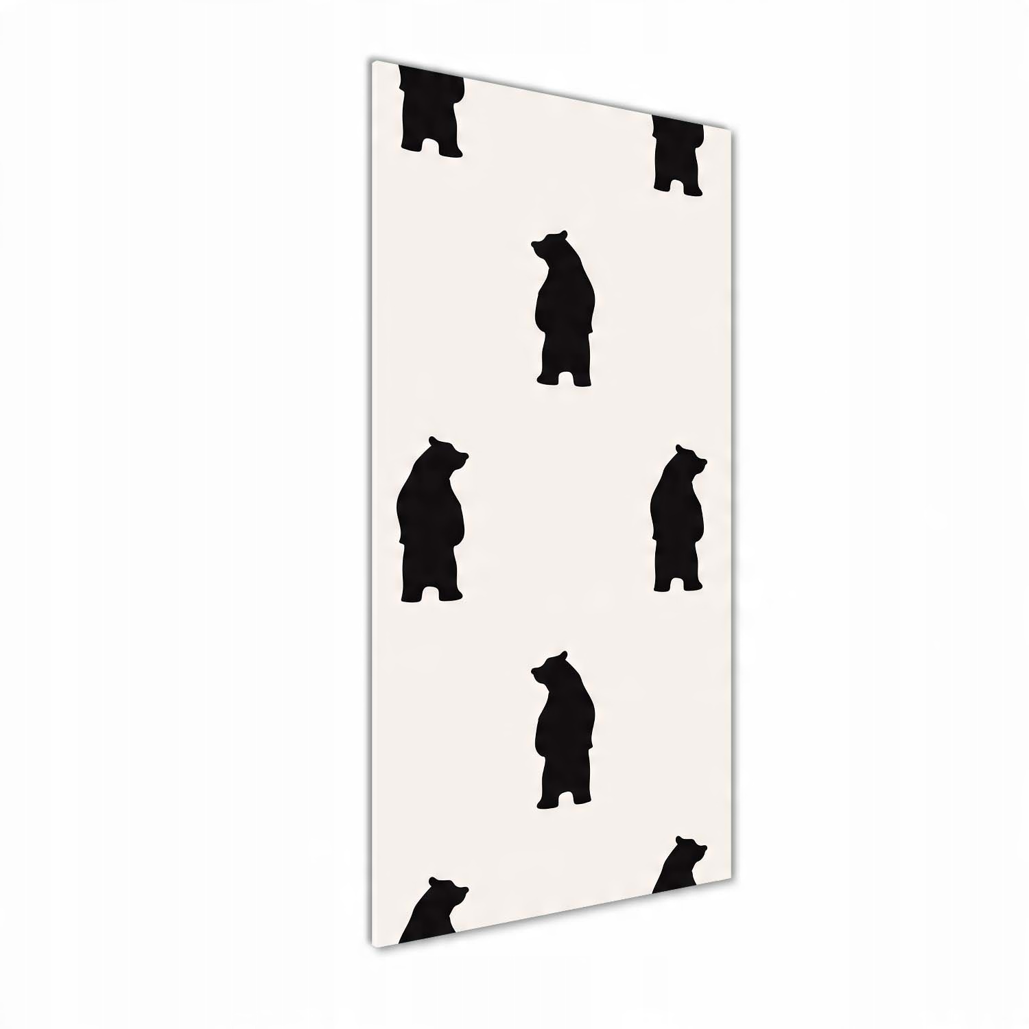 

Nowoczesny fotoobraz akrylowy Niedźwiadki 50x125cm