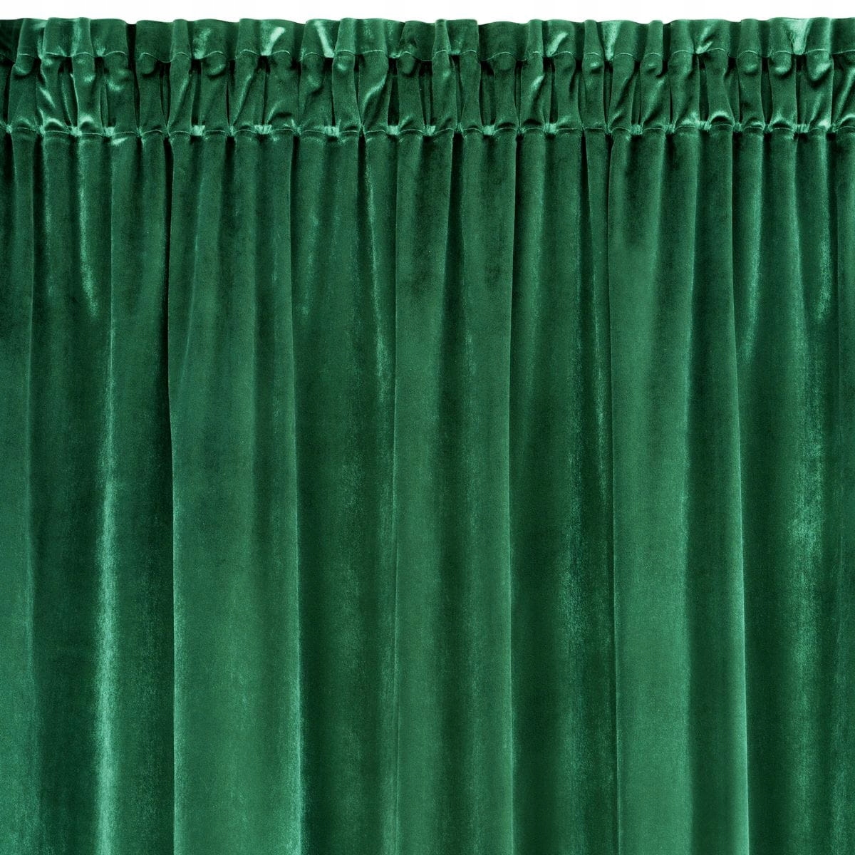 

Zasłona na taśmie 140X300 zasłony Samanta C.zielon