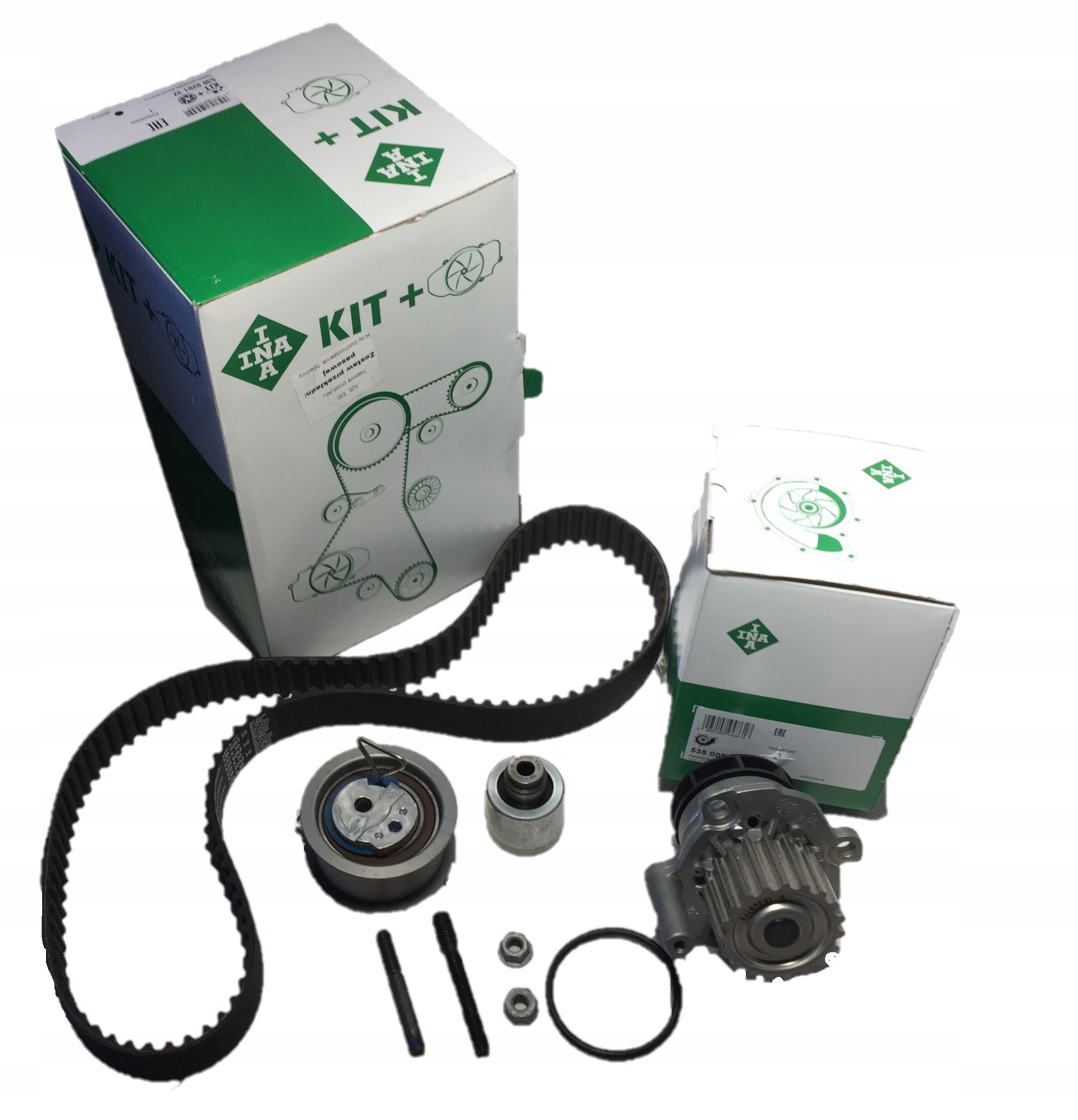 Rozrząd INA+POMPA WODY VW GOLF 5 PLUS 1.9TDI 90KM