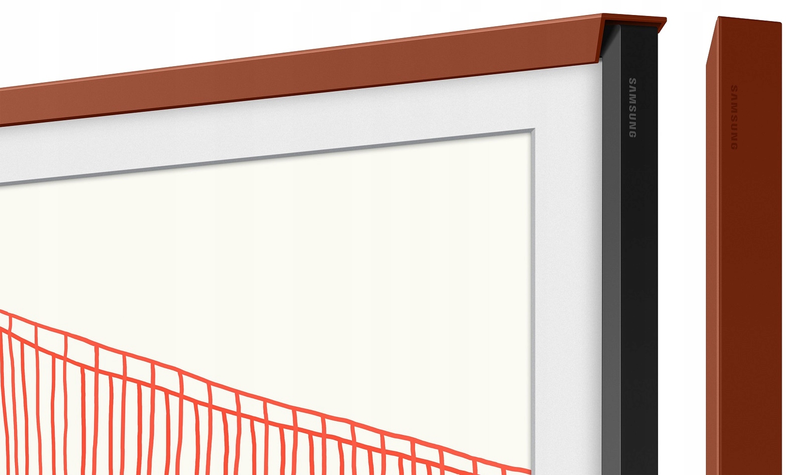 Samsung Výměnný rámeček pro Frame Tv 55" cihlově červený