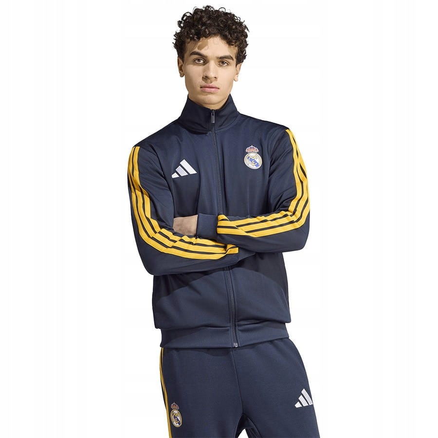 Bluza adidas Real Madryt Dna Track Top KG2950 Granatowy, XL