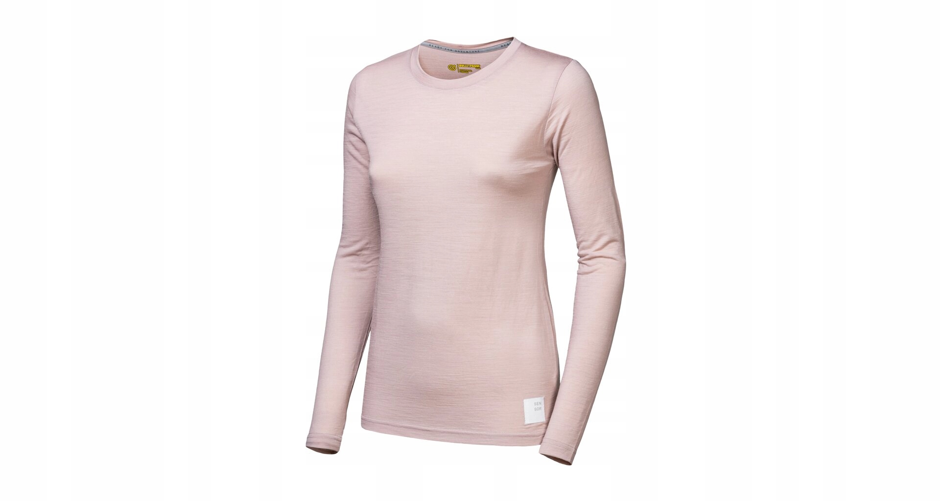 Sensor Merino Cordura Dámské Triko Dl.rukáv Dusty Pink Velikost M