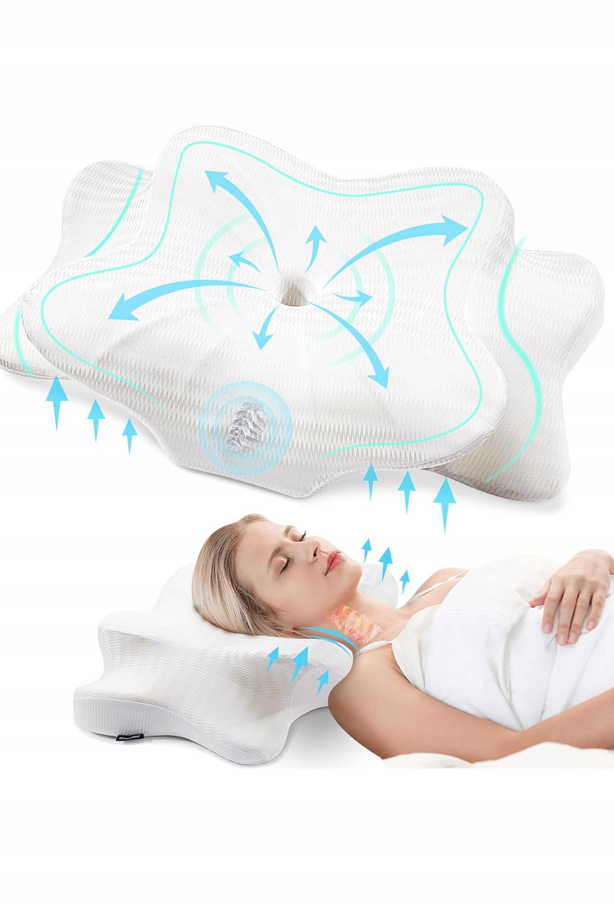 Viscomina Ortopedický Vankúš Na Spanie 40X70 Opa