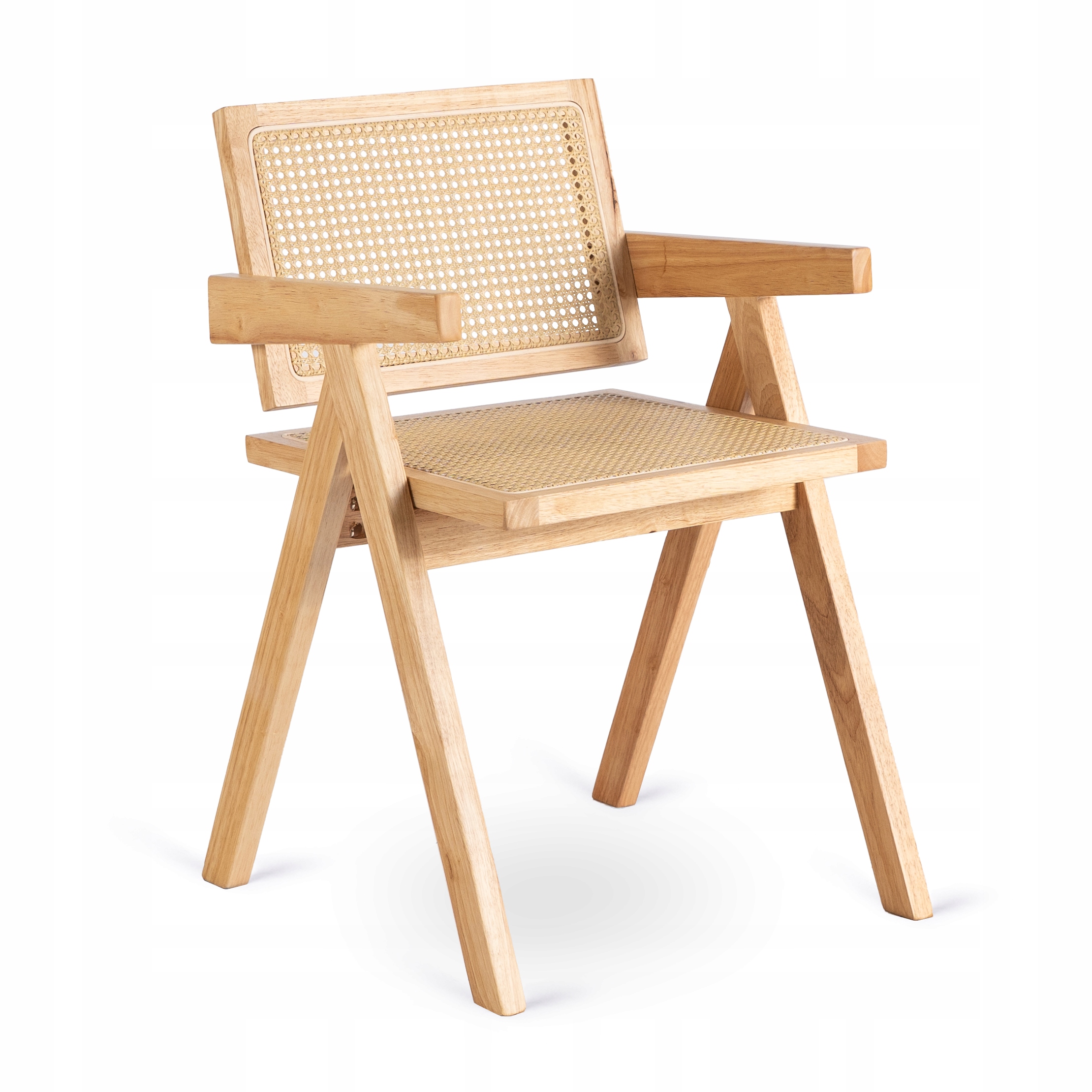 Dřevěná židle Vídeňská pletenina pro jídelnu v obývacím pokoji Dub Madera