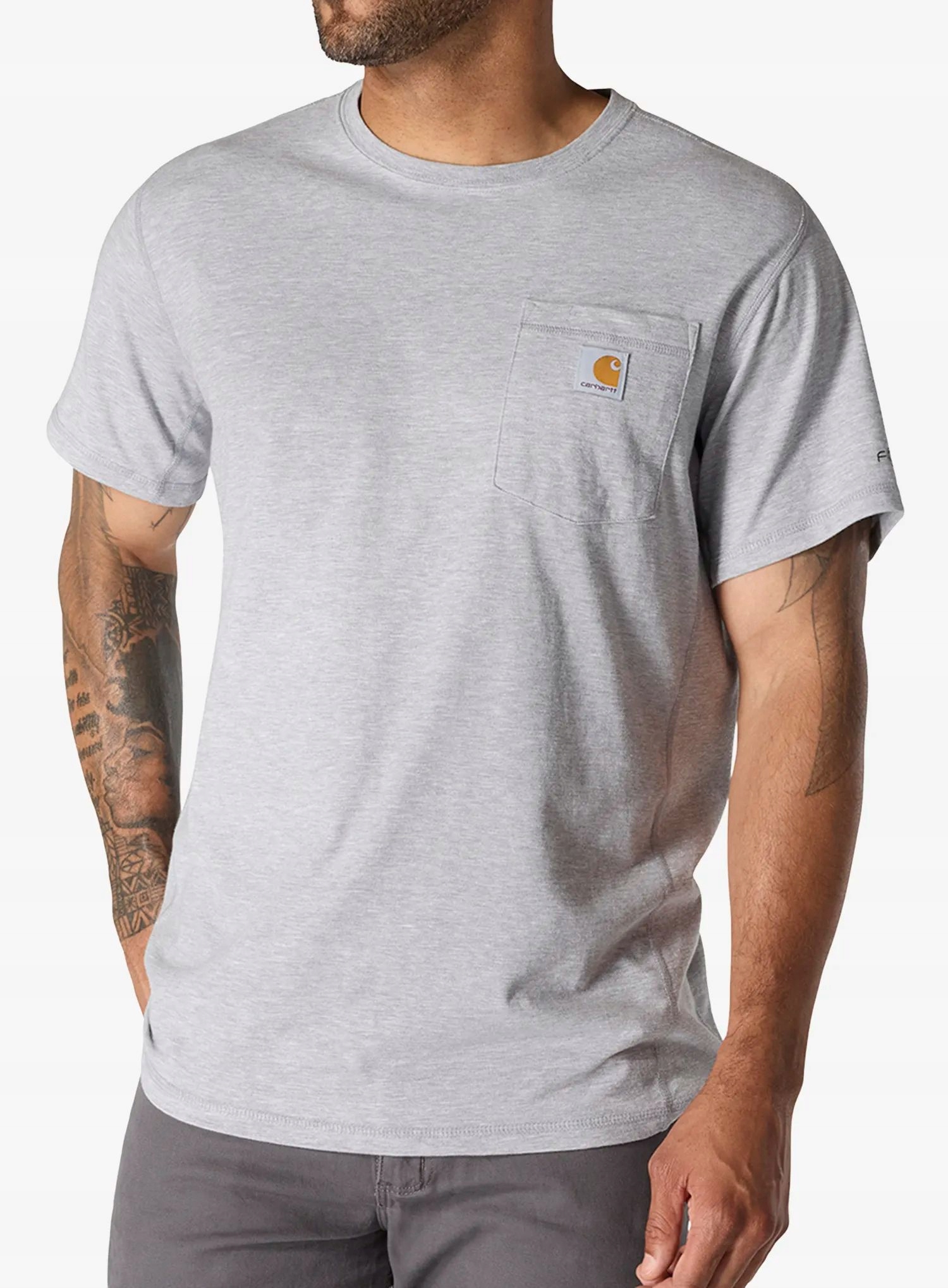 Tričko Carhartt Force Relaxed T-Shirt heather grey XL