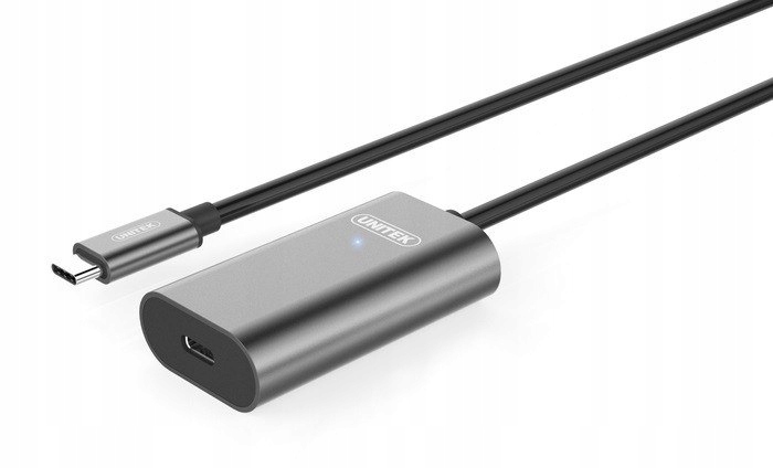Unitek Przedłużacz aktywny Usb Typ-C 3.1, 5m, M/f; U305A