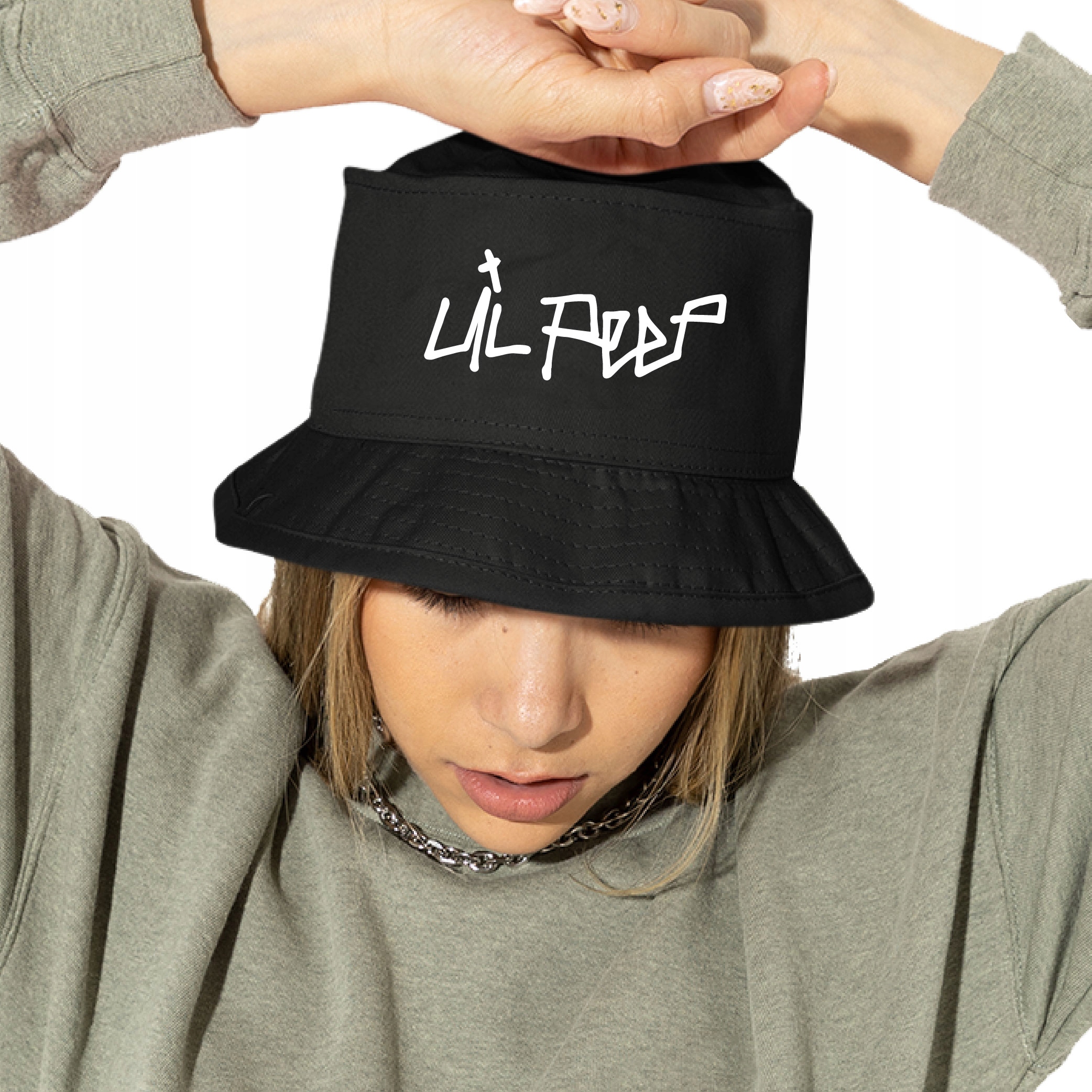 

Kapelusz Rybacki LIL Peep Koncert Muzyka Bucket