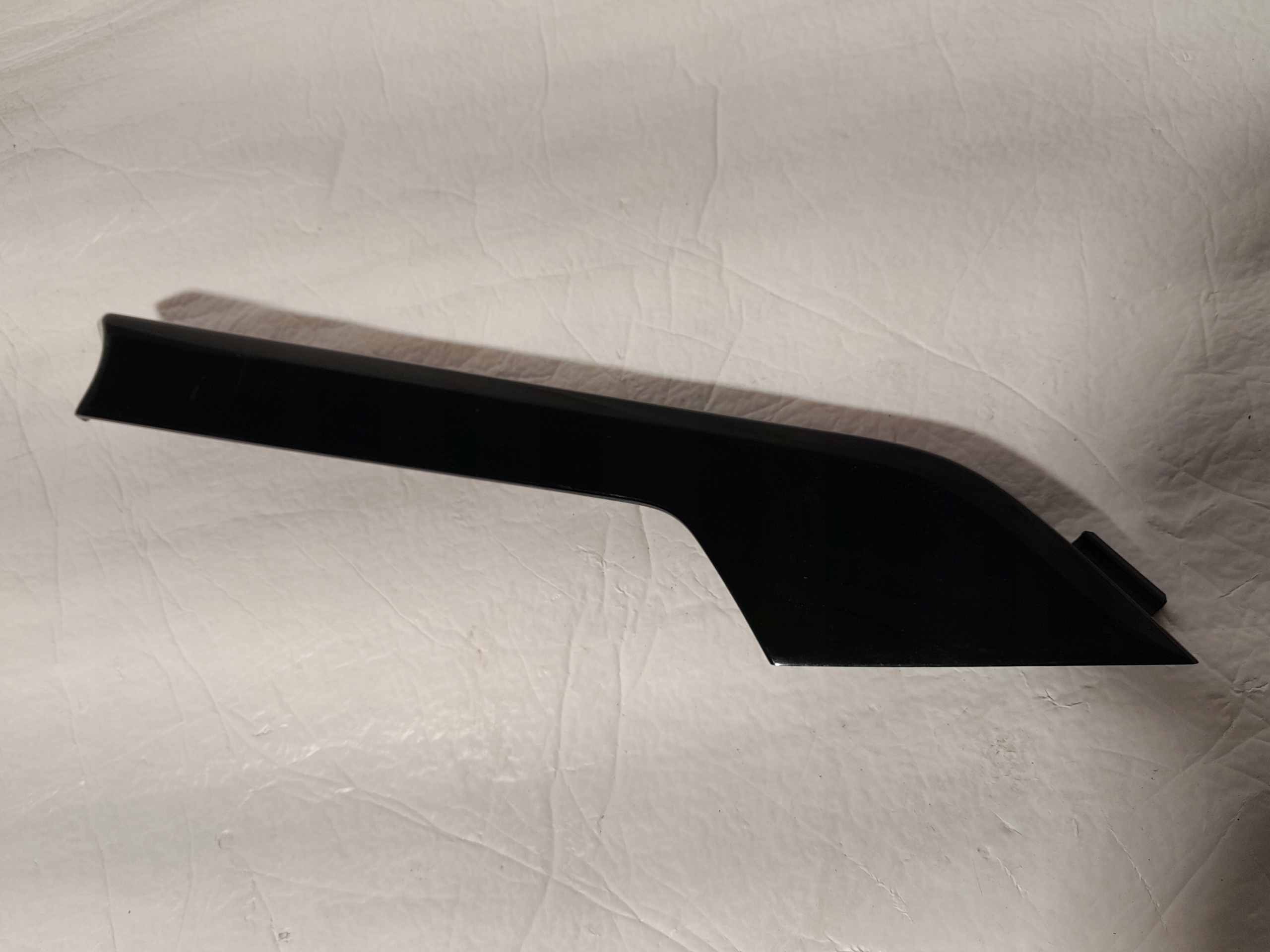 AUDI A4 B9 moulding DEKOR door left front BLACK PIANO 8W0867409AA