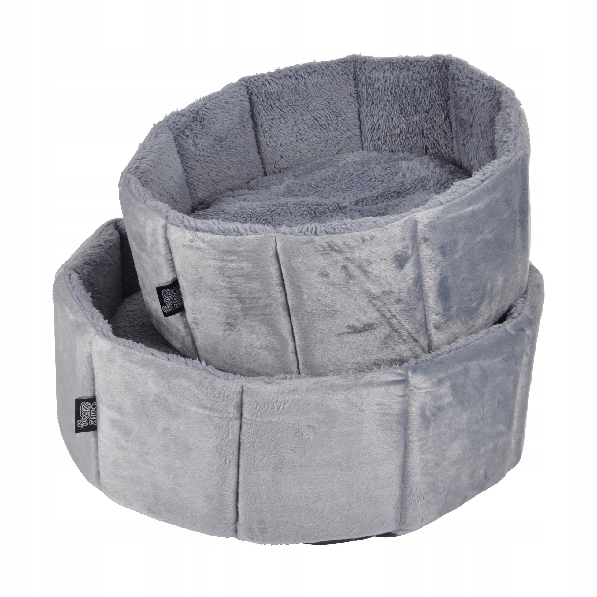 

Komplet Legowisk Dla Kota Szare Okrągłe 38cm +48cm