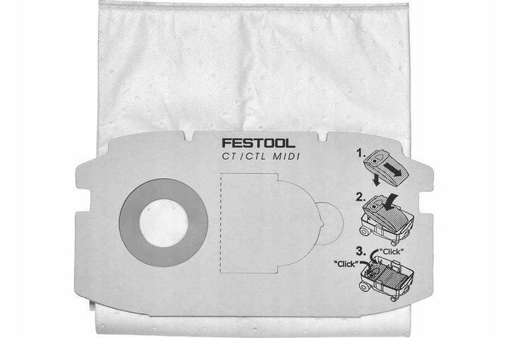 

Festool Worki do odkurzacz Ctl MIDI 5 szt. 498411