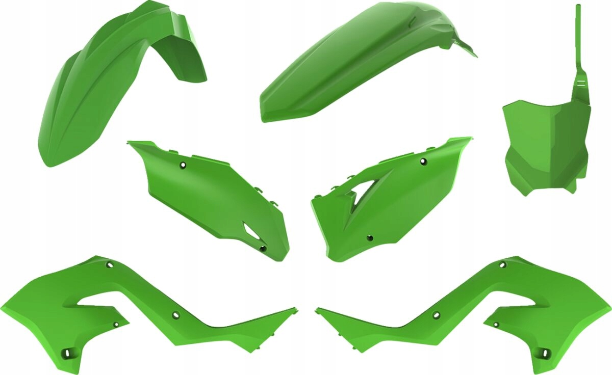 Sada Krytov Body Kit Polisport Kawasaki Kx 125 Kx 250