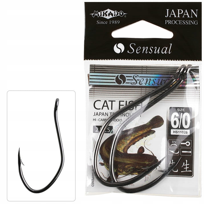 Mikado Sensual Haczyki Catfish roz. 6/0