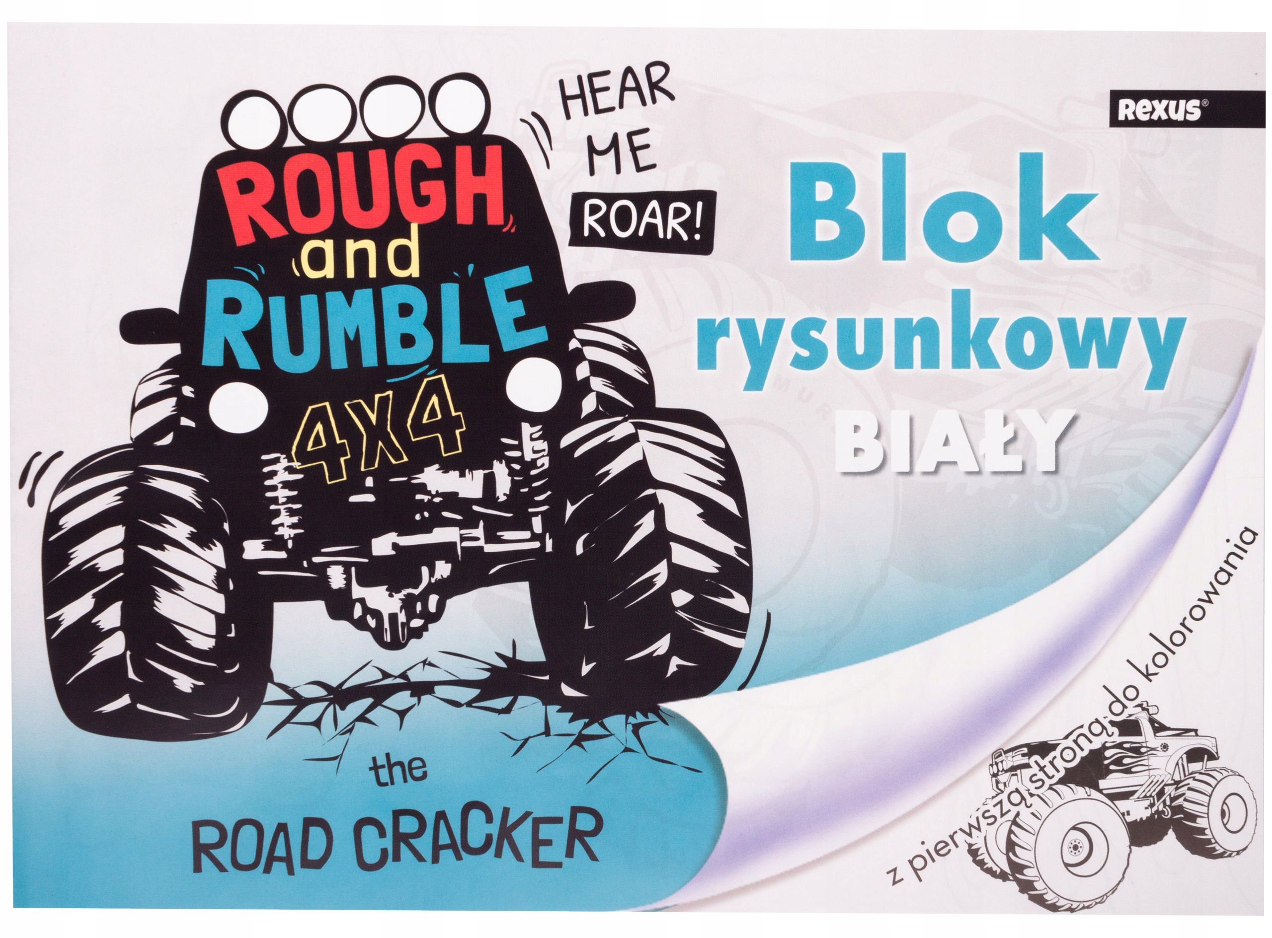 BLOK RYSUNKOWY BIAŁY A4/20k CHŁOPIĘCY KOLOROWANKA Kod producenta 111182