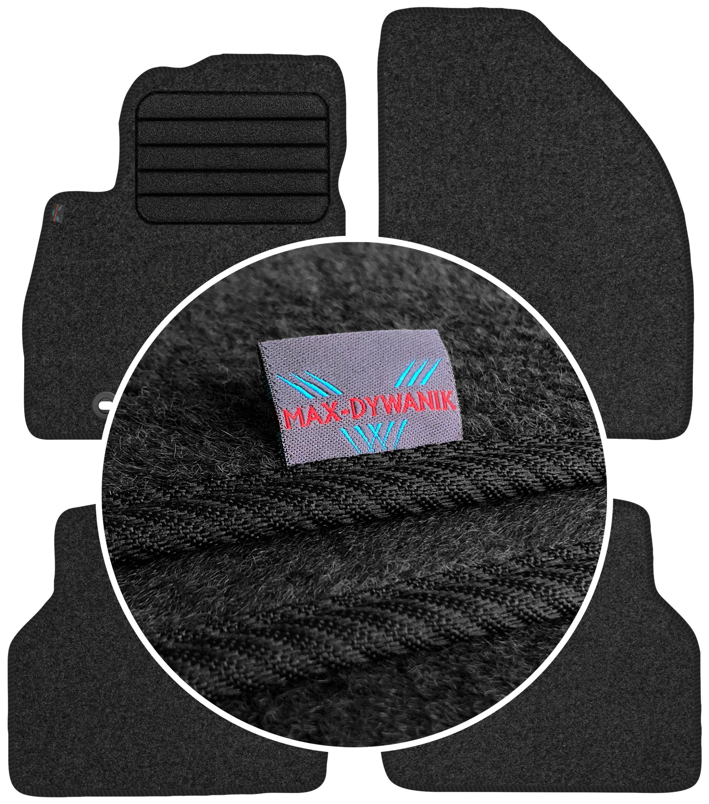 Ford Focus II 2004-2007 Koberce do auta
