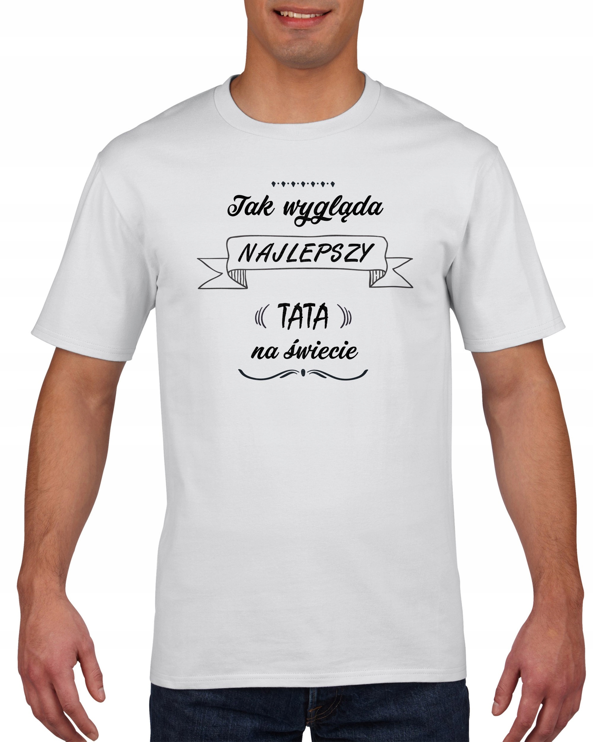 

Koszulka męska Najlepszy Tata S