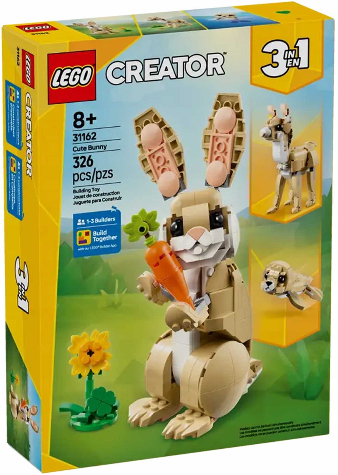 31162 Lego Creator Roztomilý králíček