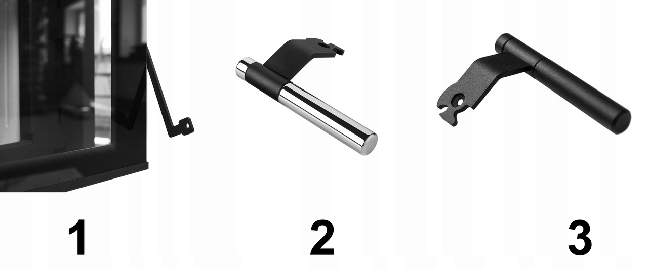 KOMINEK WKŁAD POWIETRZNY LAVA LUMINA V9 KW PION Wysokość 1170 mm