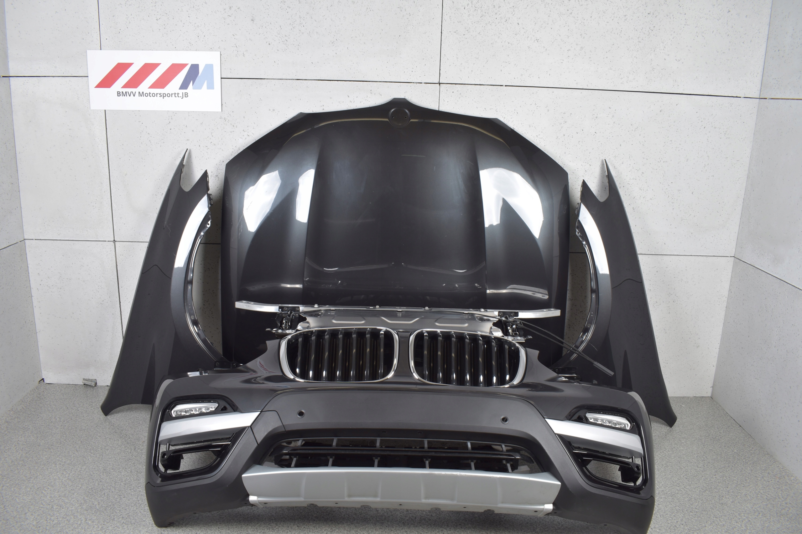 MASKA ZDERZAK PAS PRZEDNI BŁOTNIKI BMW X3 G01 X-LINE KOLOR A90