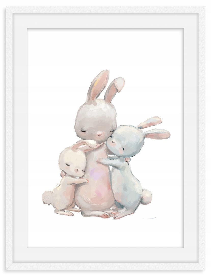 KRÓLIKI KRÓLICZKI PLAKAT PLAKATY 61CMX91CM