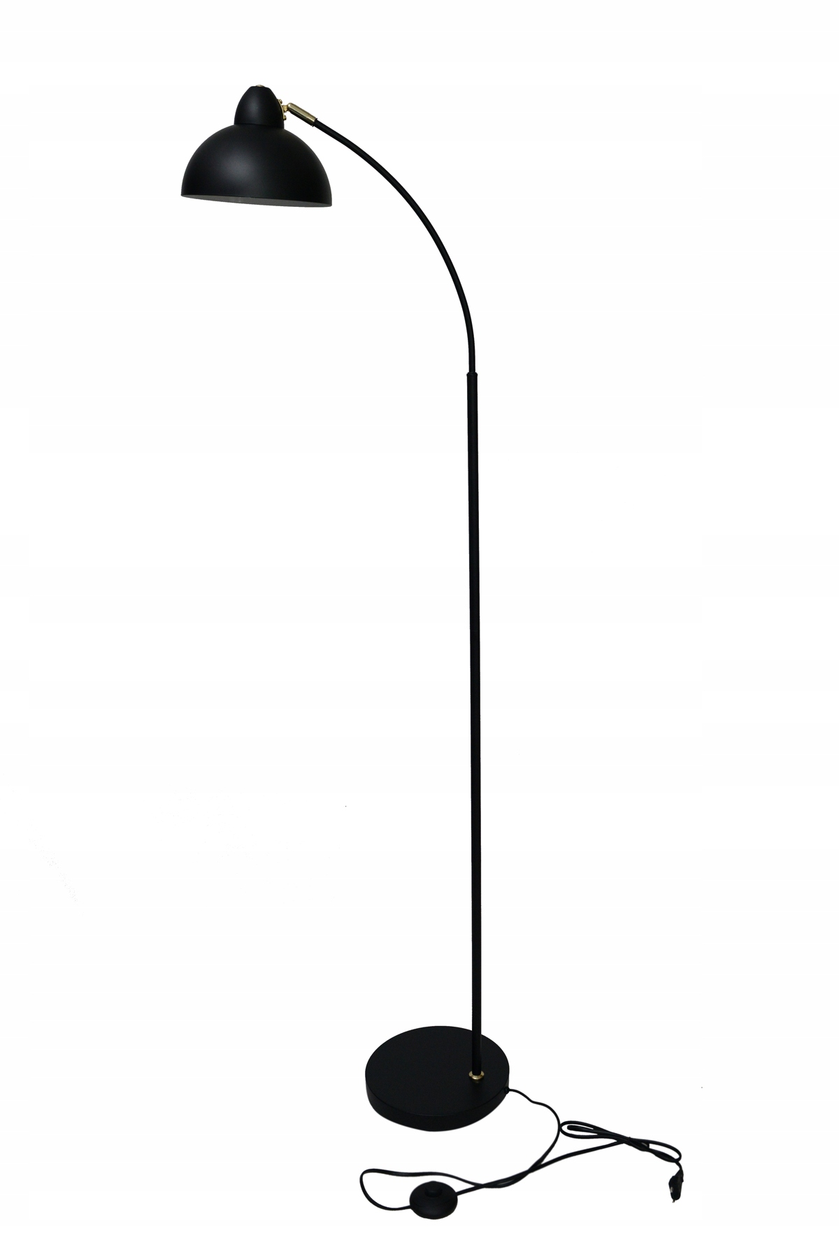 Lampa podłogowa Czarna Hugo z Jsk E27 40 W