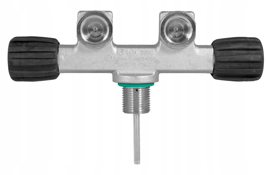 Dvojitý ventil „t“ 232 Bar rozteč 70 mm