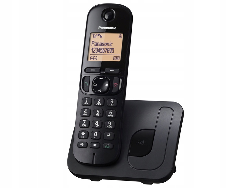 Panasonic KX - tgc210pdb беспроводной телефон черный