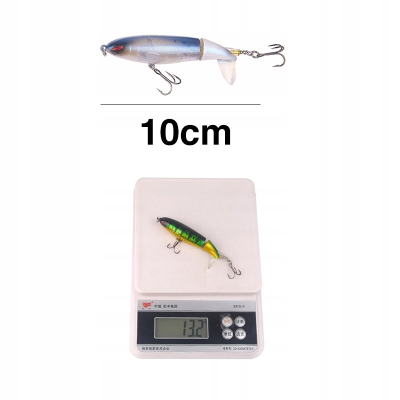 POPPER FLOPPER Wobler na Szczupaka SUM SZCZUPAK SANDACZ 06 Model brak