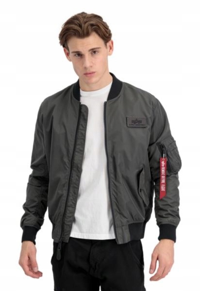 Pánská bunda Alpha Industries MA-1 Ttc greyblack 126101-136 M